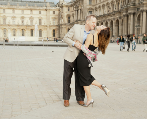Shooting photo de couple à Paris